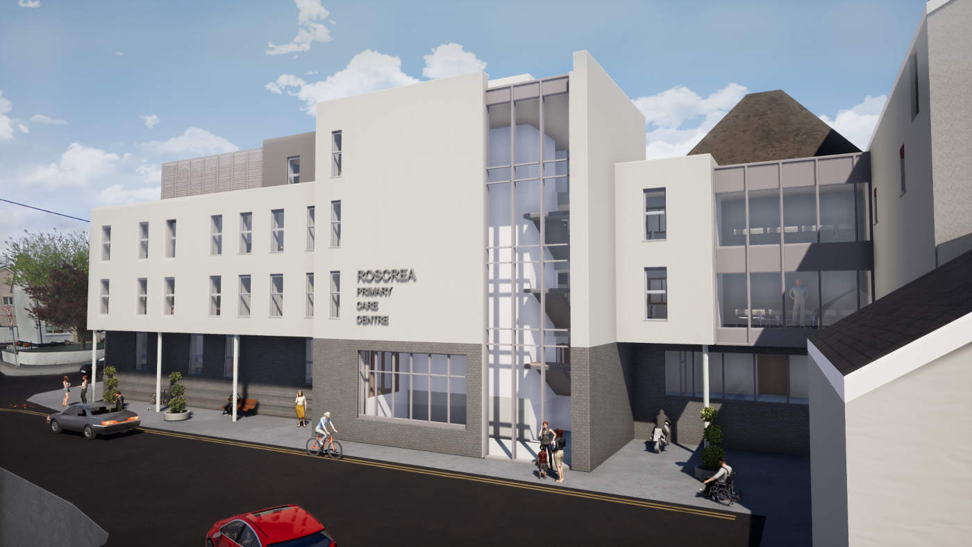 Primary Care Centre in Roscrea Co. Tipperary Architecture Ireland, Urban Design, Dublin/Cork/Kerry Architecture