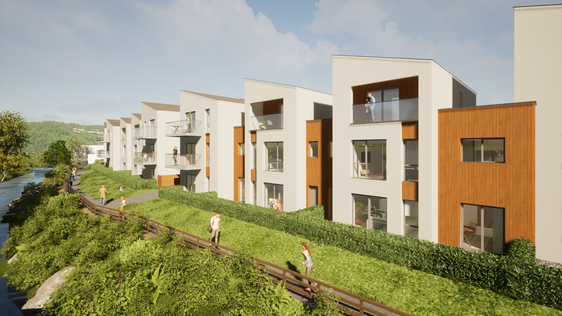 Plans for a residential development at Riverstown, Glanmire